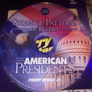 Strange Patterns of Recent Presidents CD by Perry Stone Jr Ministry
